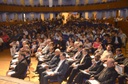 84. Homenageados e público